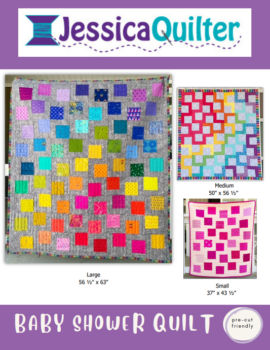 Baby Shower Quilt Pattern - PDF