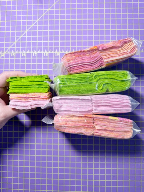 JQ Packs - CLEARANCE - Pink/Green
