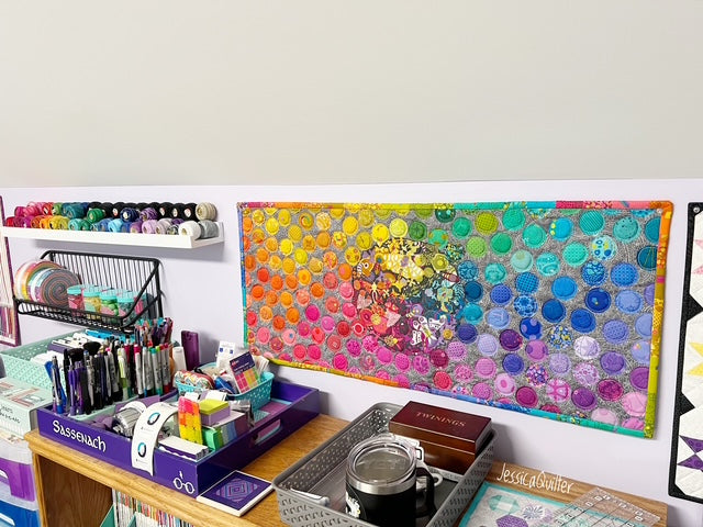 Quick Tutorial / 3 Patterns – Leftover Placemats, Bubble Quilt, and Scrap Busting 9-Patch