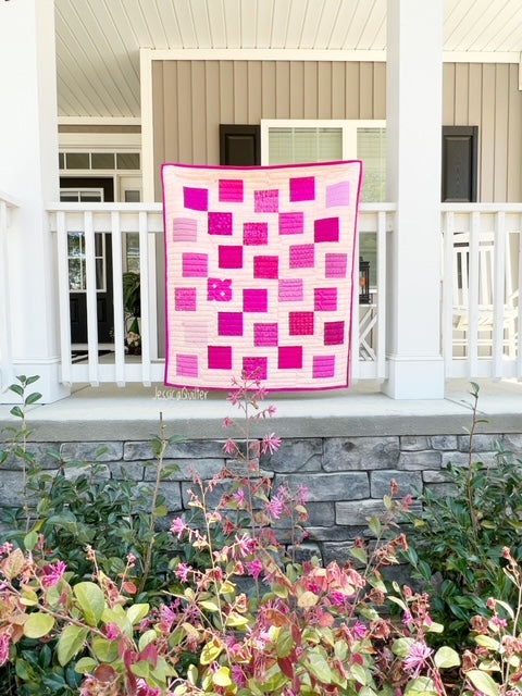 Baby Shower Quilt Pattern - PDF