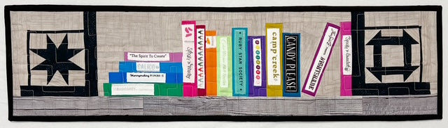 Selvage Bookshelf FPP COMPANION Quilt Pattern