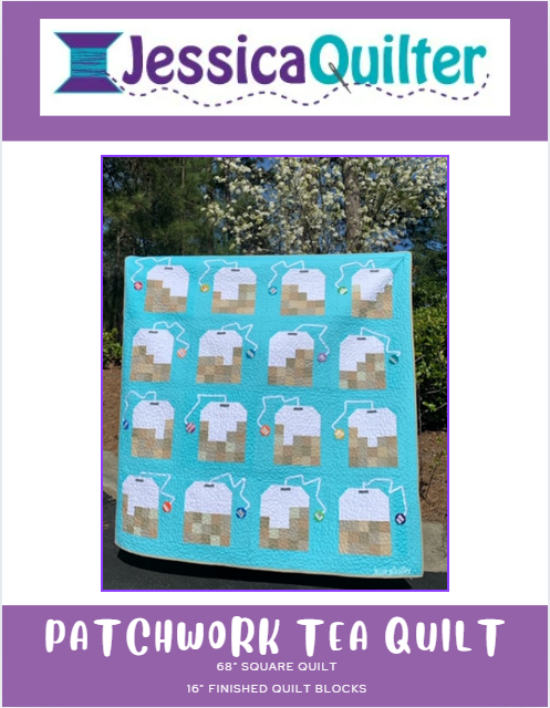 Patchwork Tea Quilt Pattern - PDF