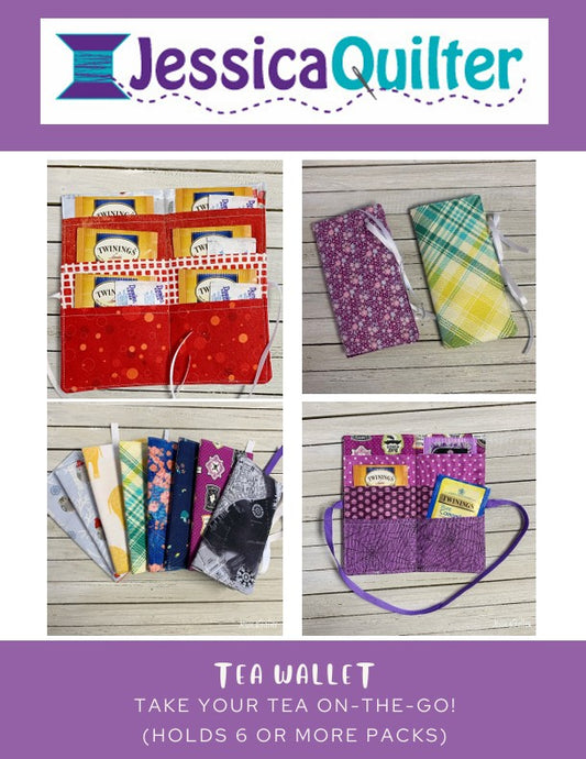 Tea Wallet Pattern - PDF