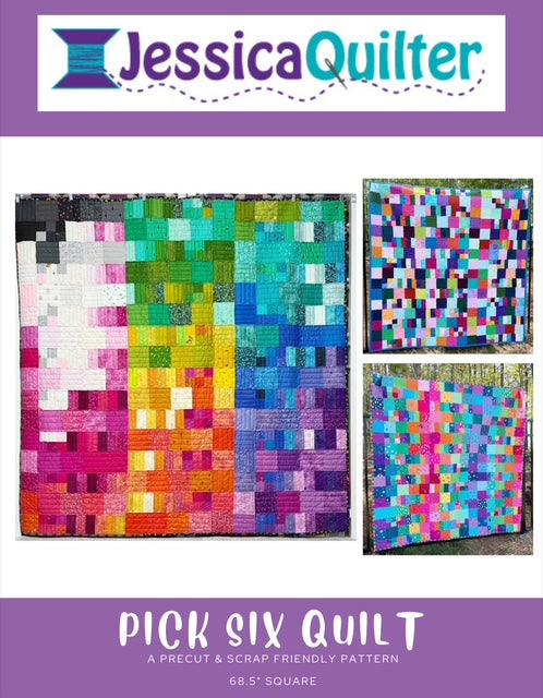 Pick Six Quilt Pattern - PDF