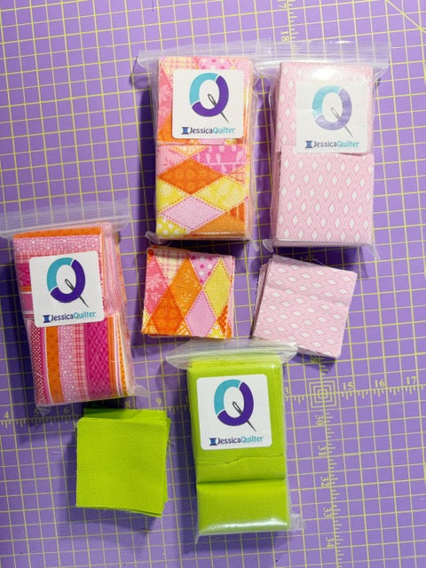 JQ Packs - CLEARANCE - Pink/Green