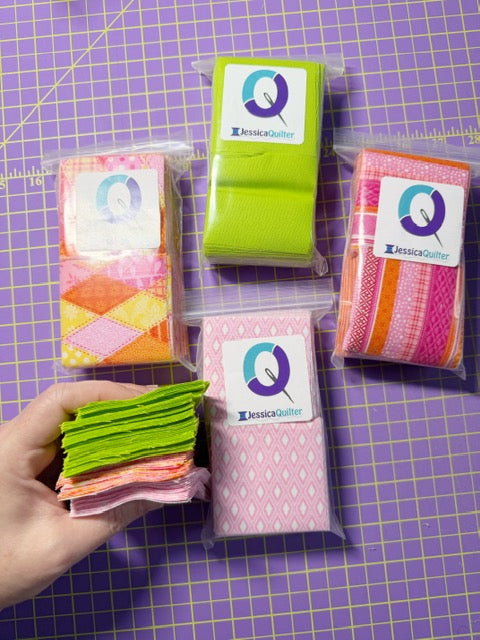 JQ Packs - CLEARANCE - Pink/Green