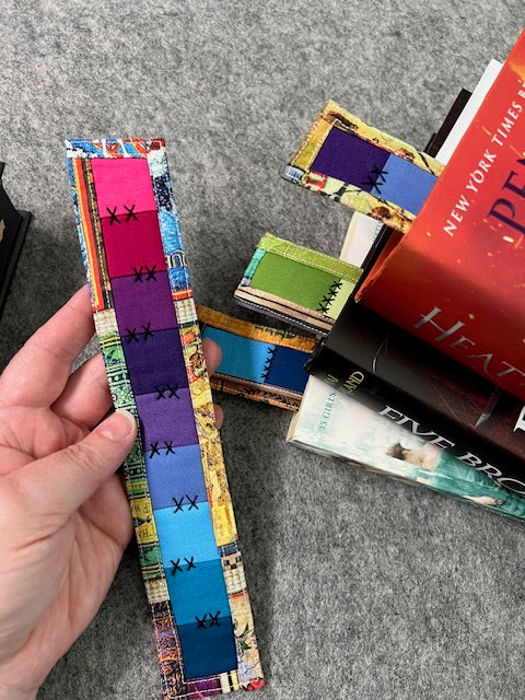 Fabric Bookmarks - Quick Tutorial - PDF