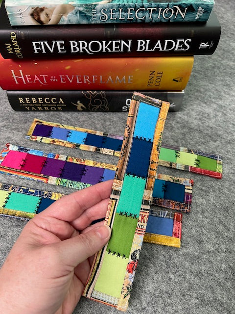 Fabric Bookmarks - Quick Tutorial - PDF