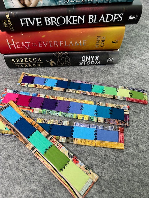 Fabric Bookmarks - Quick Tutorial - PDF