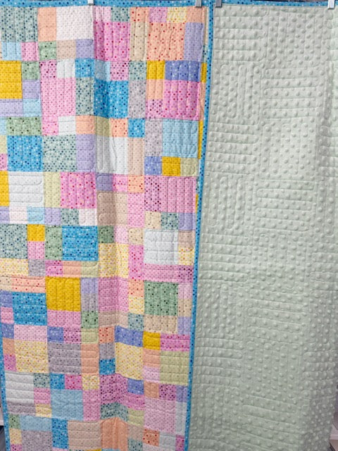 Small Talk Quilt - FINISHED QUILT - 59" Square
