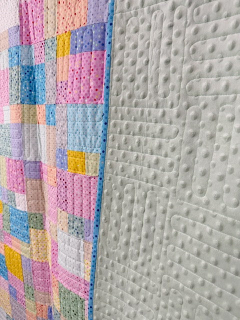Small Talk Quilt - FINISHED QUILT - 59" Square