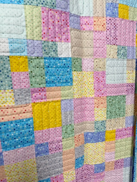 Small Talk Quilt - FINISHED QUILT - 59" Square