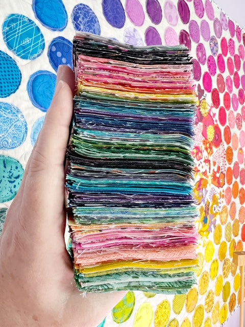 JQ Pack Scrappy Builders Unique Precut Fabric Packs