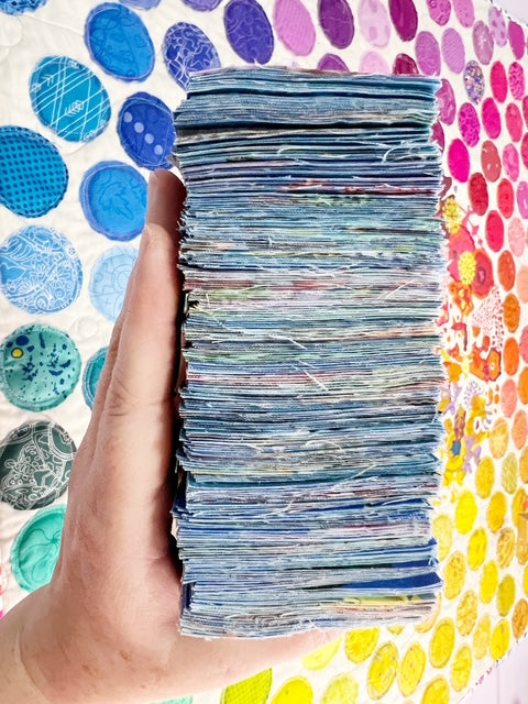 JQ Packs Single Fabric 2.5" Squares Sea World Panel Precut Fabric