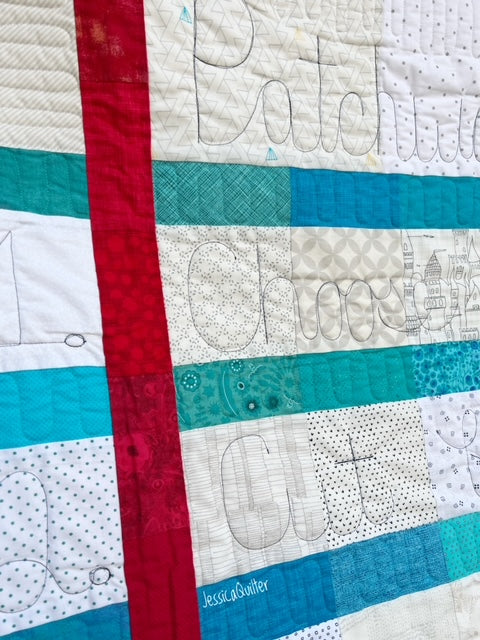 Patchwork Paper Quilt Pattern - PDF