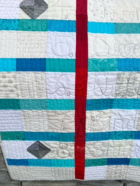 Patchwork Paper Quilt Pattern - PDF