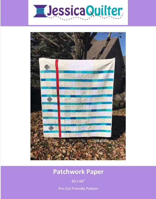 Patchwork Paper Quilt Pattern - PDF