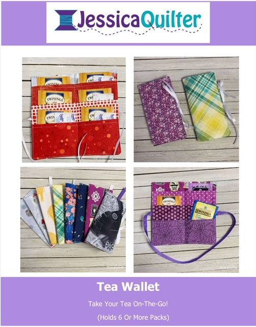 Tea Wallet Pattern - PDF