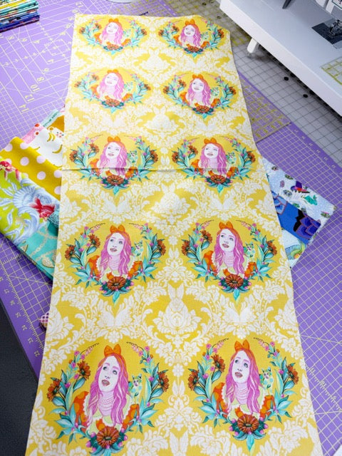 Fabric Bundle Rainbow Prints – (24) Fat Eighths (10.5”x18”), and 8” & 16” x WOF
