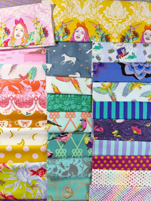 The Travel Quilt Kit - Green Border