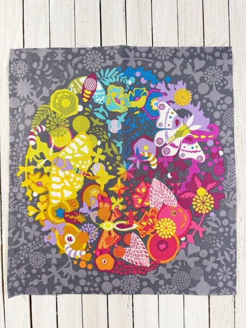 Alison Glass Fabric Bundle - (21) Fat Eighths, Art Theory Panels & Postmark Squares