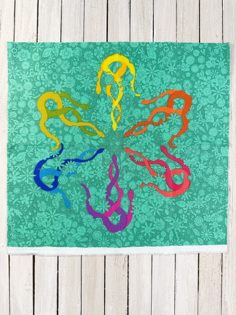 Alison Glass Fabric Bundle - (21) Fat Eighths, Art Theory Panels & Postmark Squares