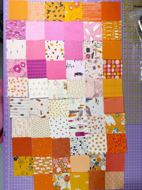 Large Halloween Fabric Destash Bundle – 3+ lb Quilting & Craft Scrap Lot