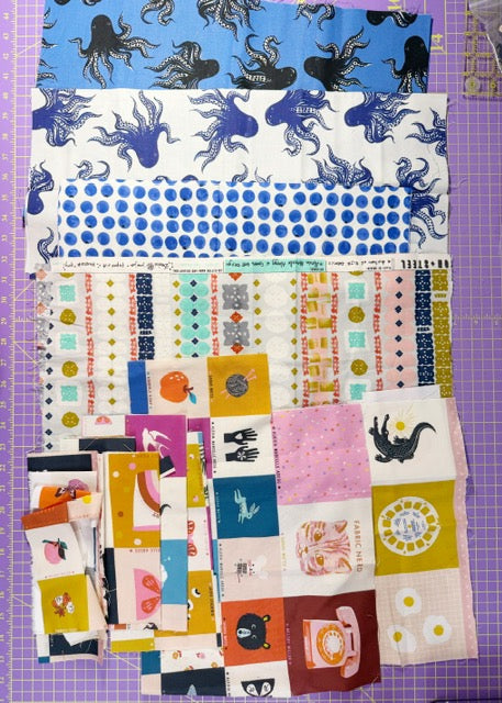 Original Cotton & Steel + Ruby Star Society Fabric Bundle – Rare Designer Destash Lot