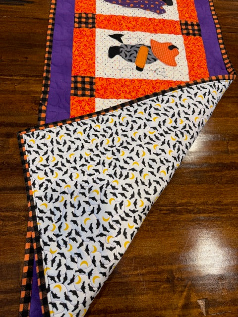 Trick Or Treat Ghosts Table Runner - 17"x51"