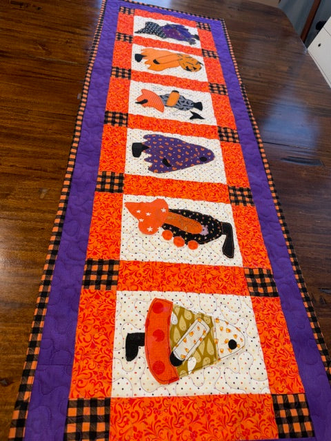 Trick Or Treat Ghosts Table Runner - 17"x51"