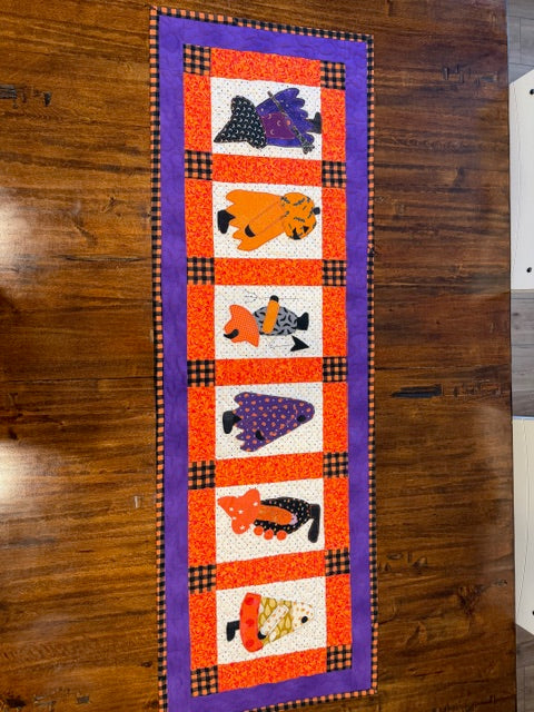 Trick Or Treat Ghosts Table Runner - 17"x51"