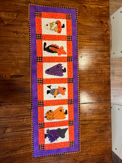 Trick Or Treat Ghosts Table Runner - 17"x51"