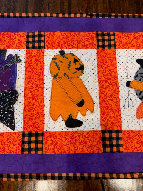Trick Or Treat Ghosts Table Runner - 17"x51"