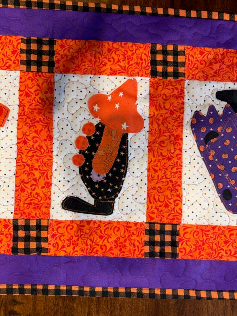 Trick Or Treat Ghosts Table Runner - 17"x51"