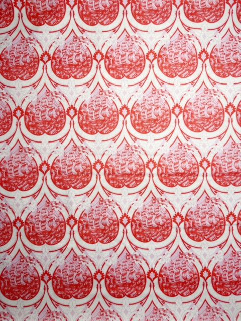 Tula Pink Fabric Yardage – Parisville Déjà vu Sea of Tears Melon – Cotton Woven Quilting Fabric