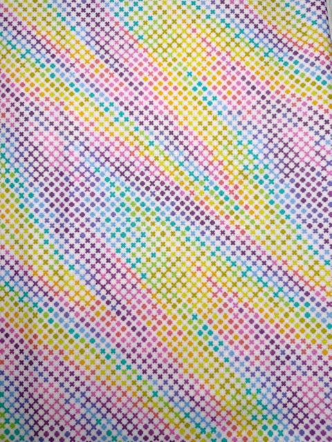 Tula Pink Fabric Yardage – Roar Northern Lights Blush – Cotton Woven Quilting Fabric