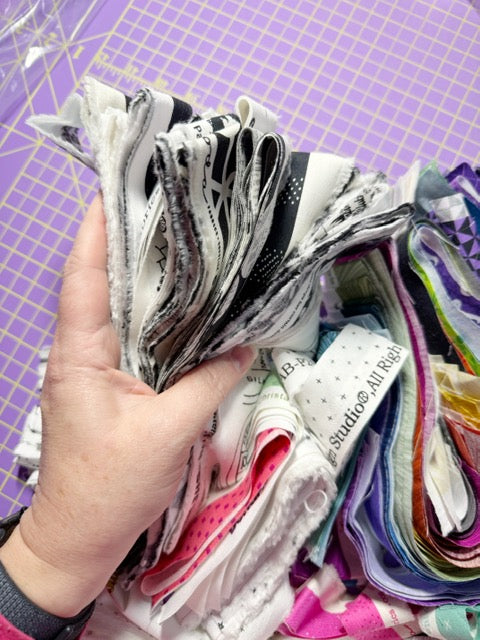 Selvages – Black and White/Ruby Star Society/ Giucy Giuce/Rainbow