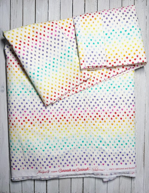 Tula Pink Fabric Yardage – Curiouser and Curiouser Suited and Booted Wonder – Cotton Woven Quilting Fabric