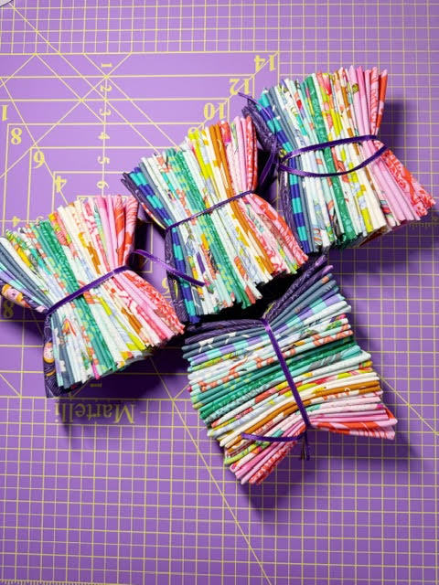 Fat Eighth Fabric Bundle – 17 Quilt Prints for Patchwork & Fussy Cutting - 2+ Yards total